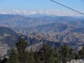 The Jakhu Ropeway is a Cable car in the town of Shimla Ã¢â¬ÅQueen of hills Ã¢â¬Å in the Indian state of Himachal Pradesh. Royalty Free Stock Photo